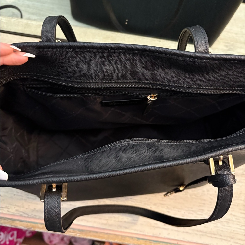 Michael Kors Elegant Black Tote - Picture 3 of 5